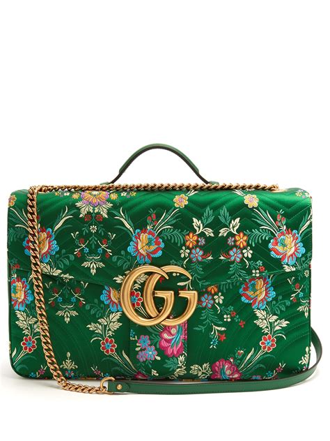 gucci bag green floral|gucci floral bag price.